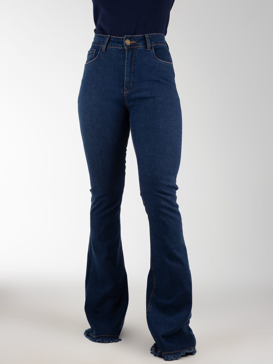 Calça feminina flare carilo