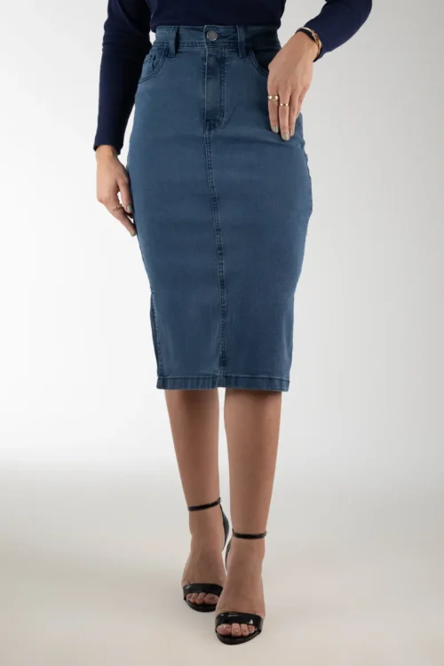 SAIA FEMININA MIDI TELABIL