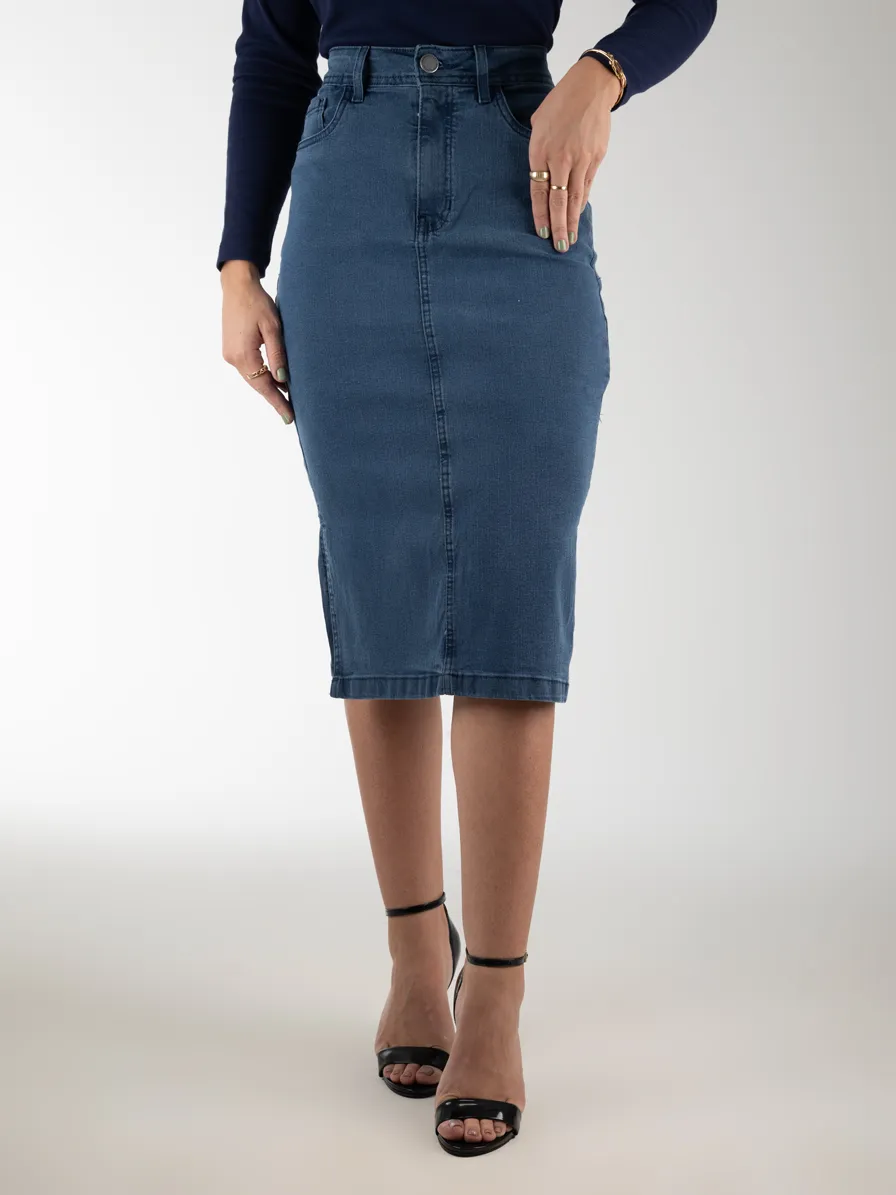 SAIA FEMININA MIDI TELABIL