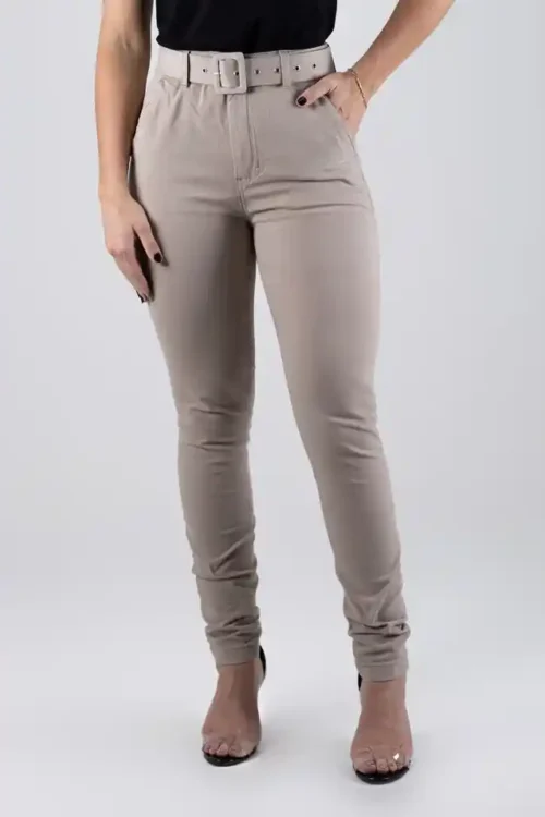 CALÇA FEMININA CIGARRETE ALFAIATARIA