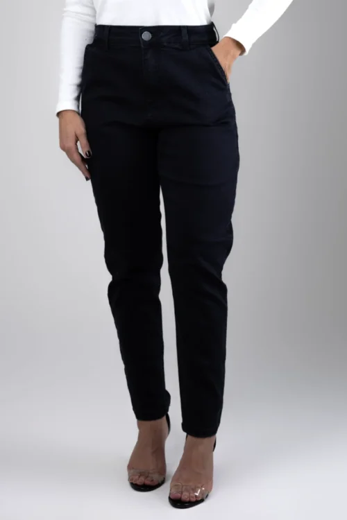 CALÇA JEANS FEMININA MOM BLACK GIRL