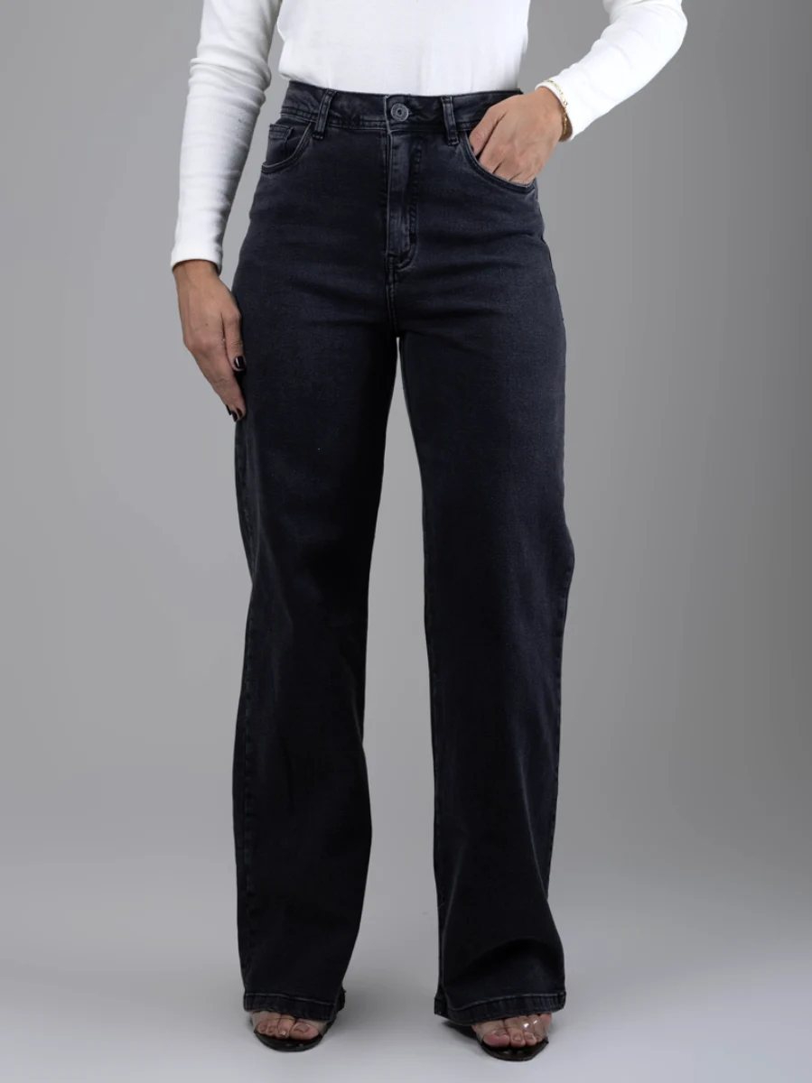 Calça Feminina Wide Leg Leona