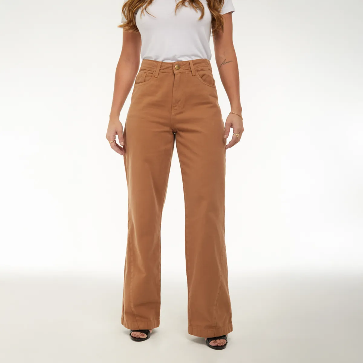 Calça Feminina Wide Leg Thorit Visceral