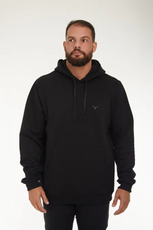 MOLETOM MASCULINO CANGURU COM CAPUZ VISCERAL