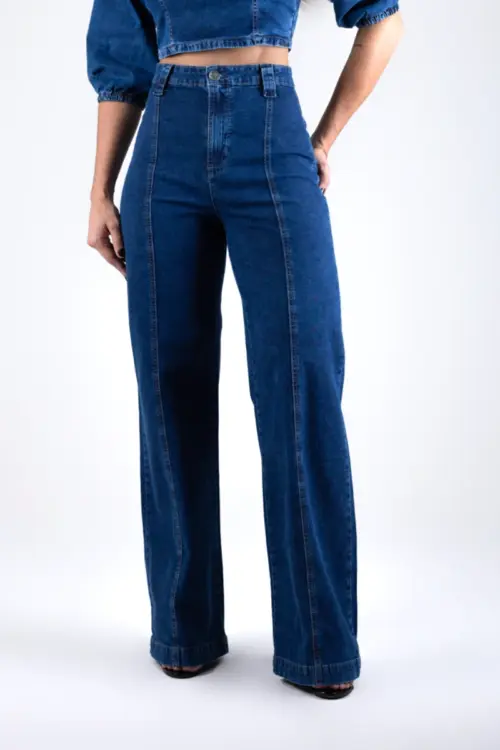 CALÇA FEMININA PANTALONA ROSE NEW VERSION