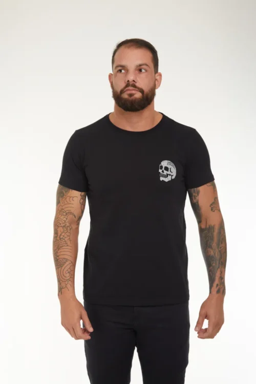 CAMISETA MASCULINA SKULL VISCERAL