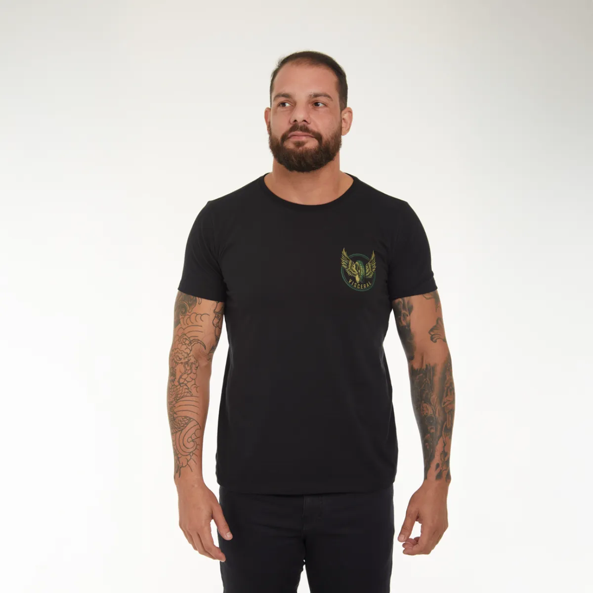 Camiseta Masculina Wing and Tire Visceral