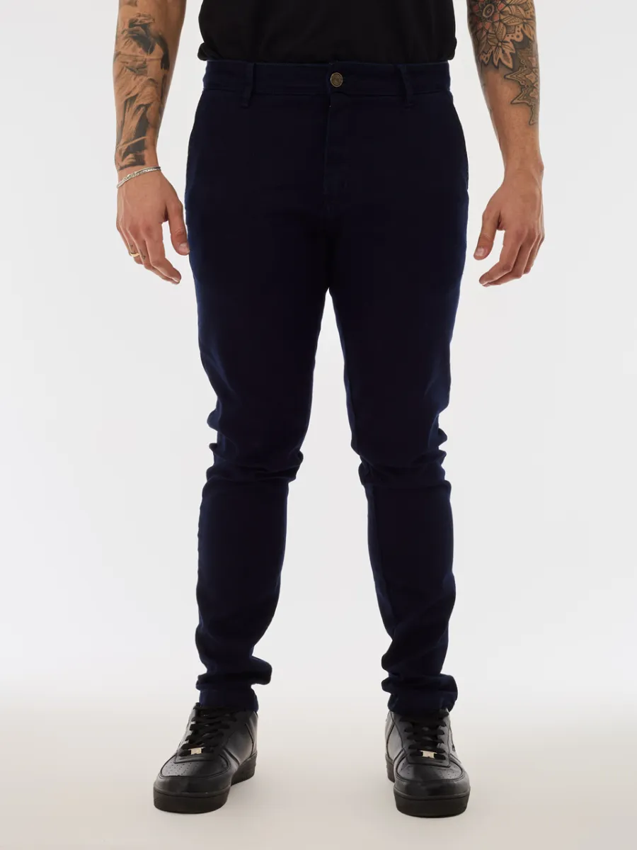 Calça Masculina Chino Blue