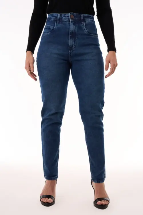 Calça Feminina Mom Cross Gramado
