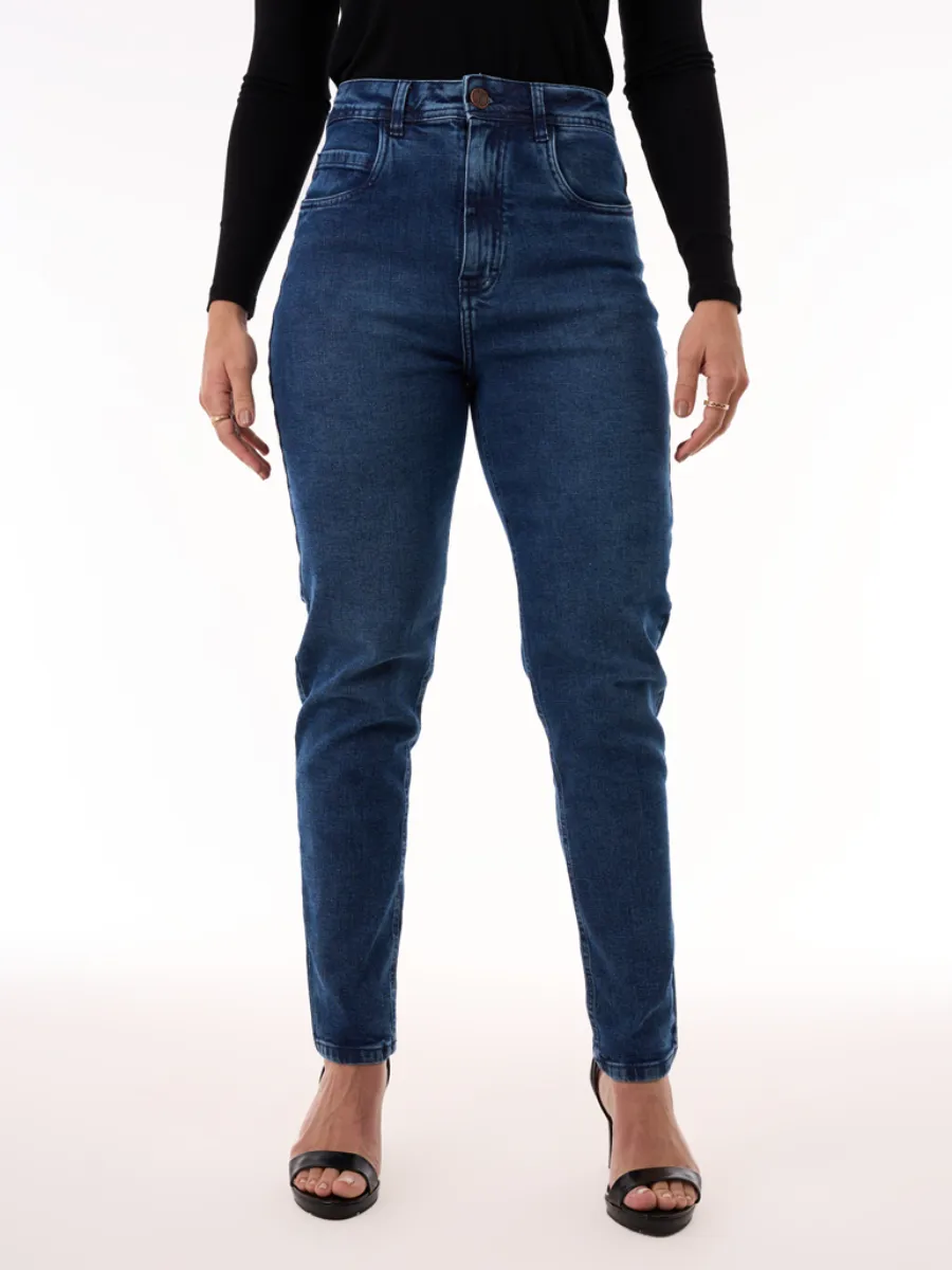 Calça Feminina Mom Cross Gramado