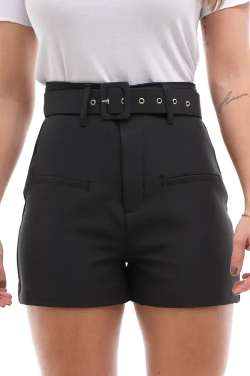 Shorts Feminino Alfaiataria Candice Gramado