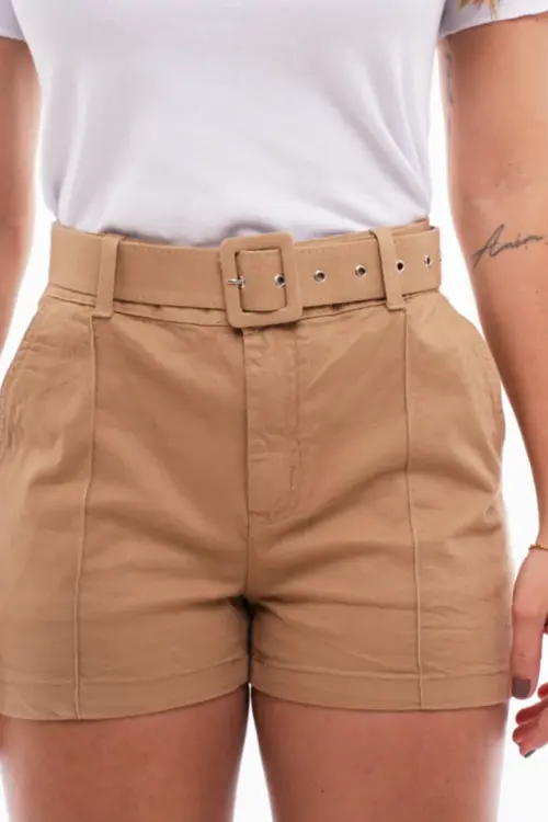 Shorts Feminino Friso