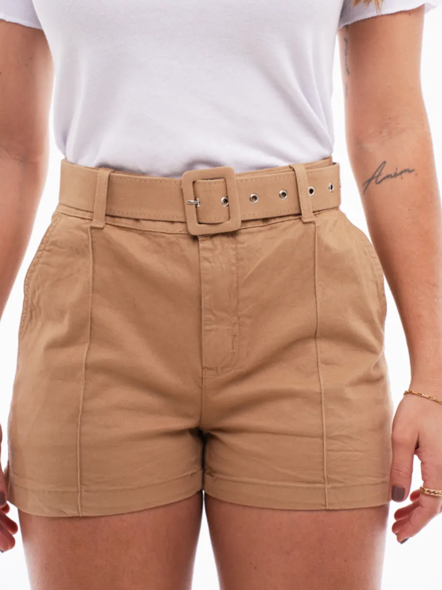 Shorts Feminino Friso