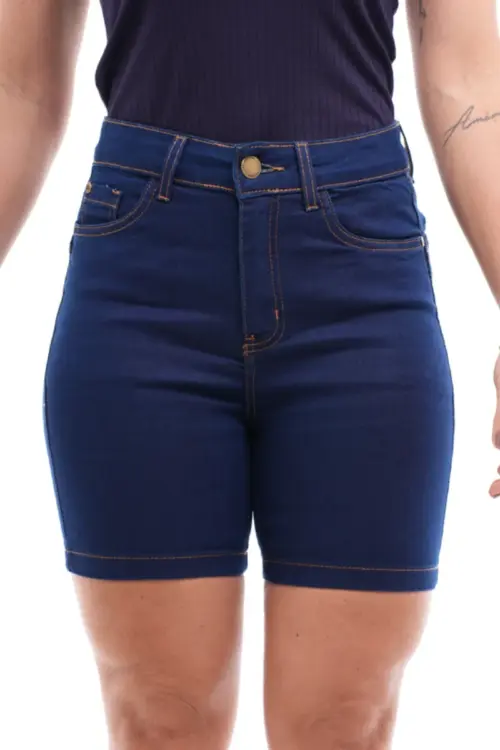 Shorts Feminina Meia Coxa Lurdy