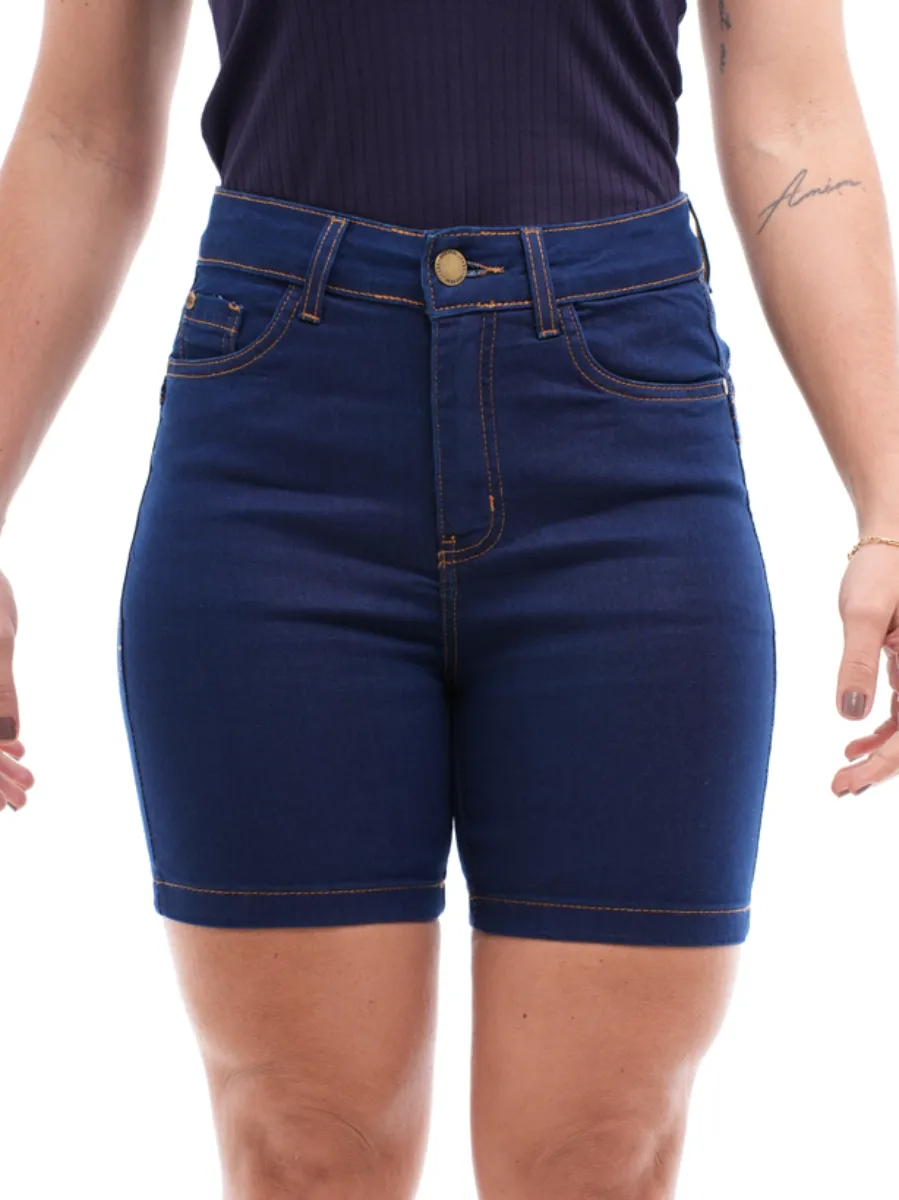 Shorts Feminina Meia Coxa Lurdy