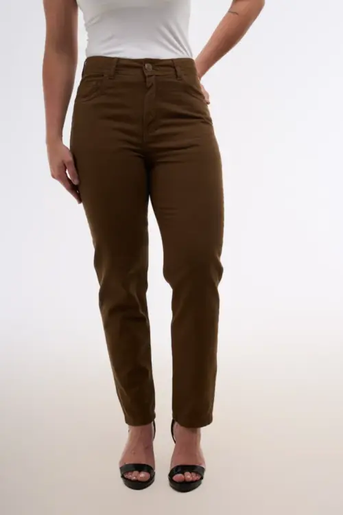 Calça Feminina Mom Trend