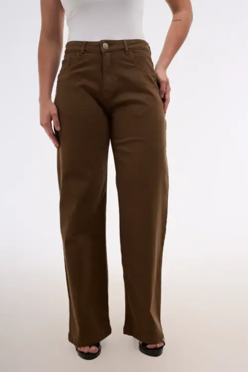 Calça Feminina Wide Leg Trend