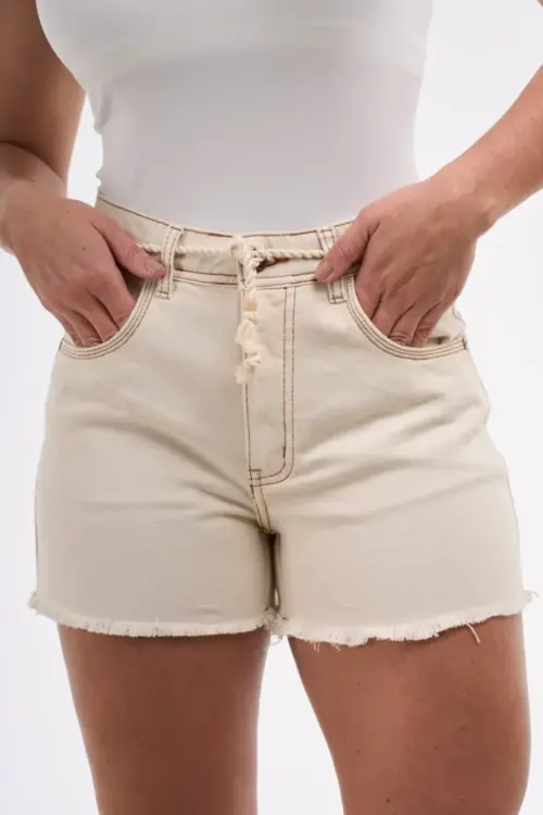 Shorts Feminino Natural